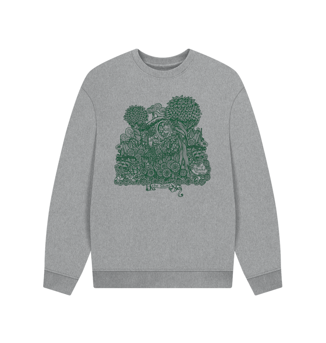 Athletic Grey SHIRE\u2122 Oversized Sweatshirt