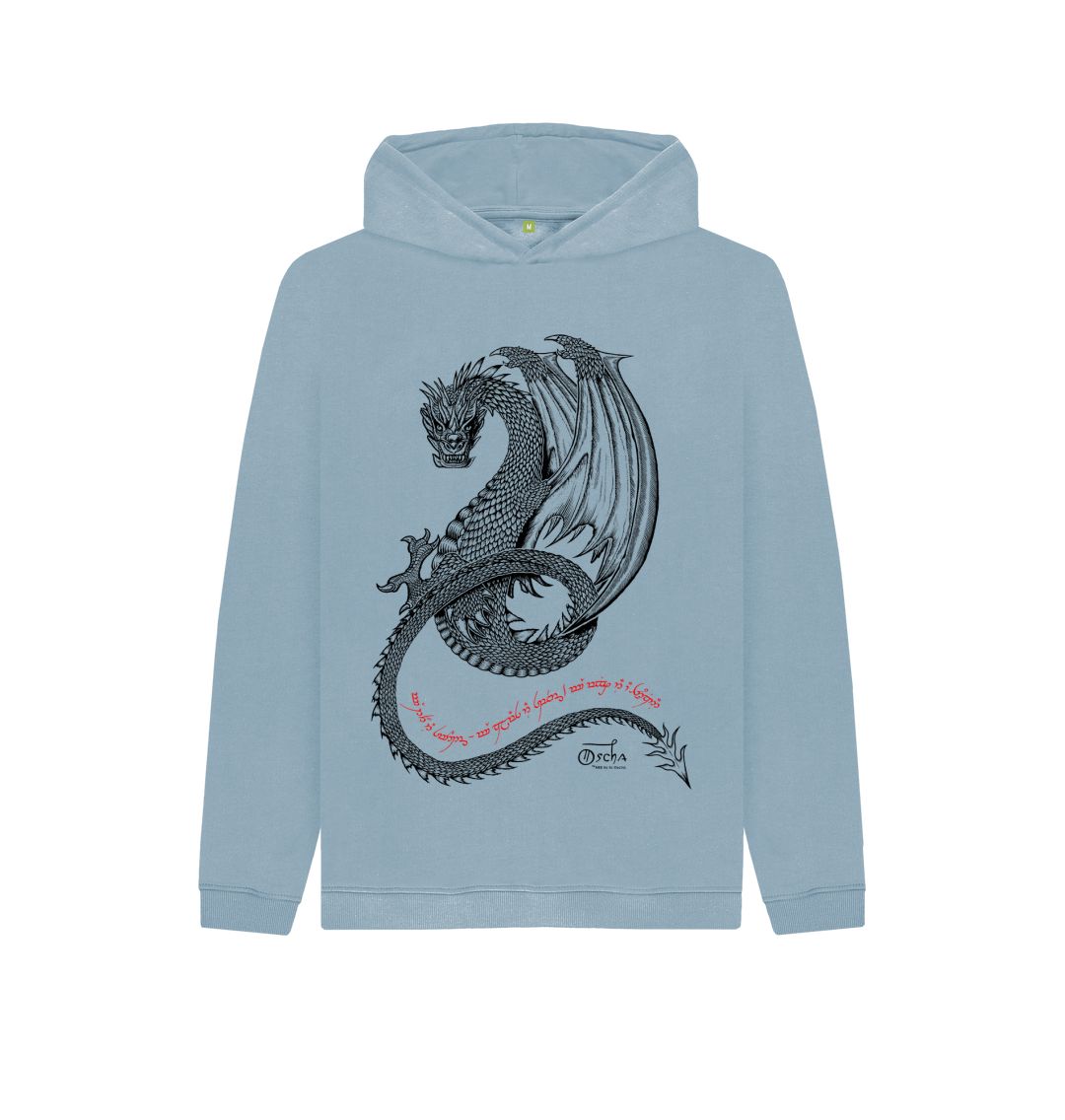 Stone Blue SMAUG\u2122 Kids Hoodie