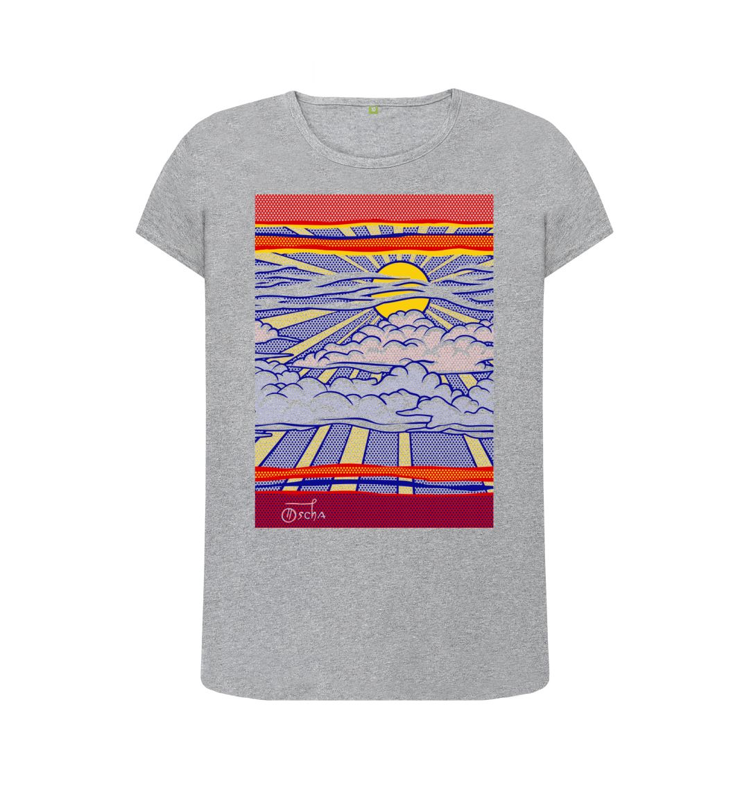 Athletic Grey Wish You Were Here Crew Neck T-Shirt