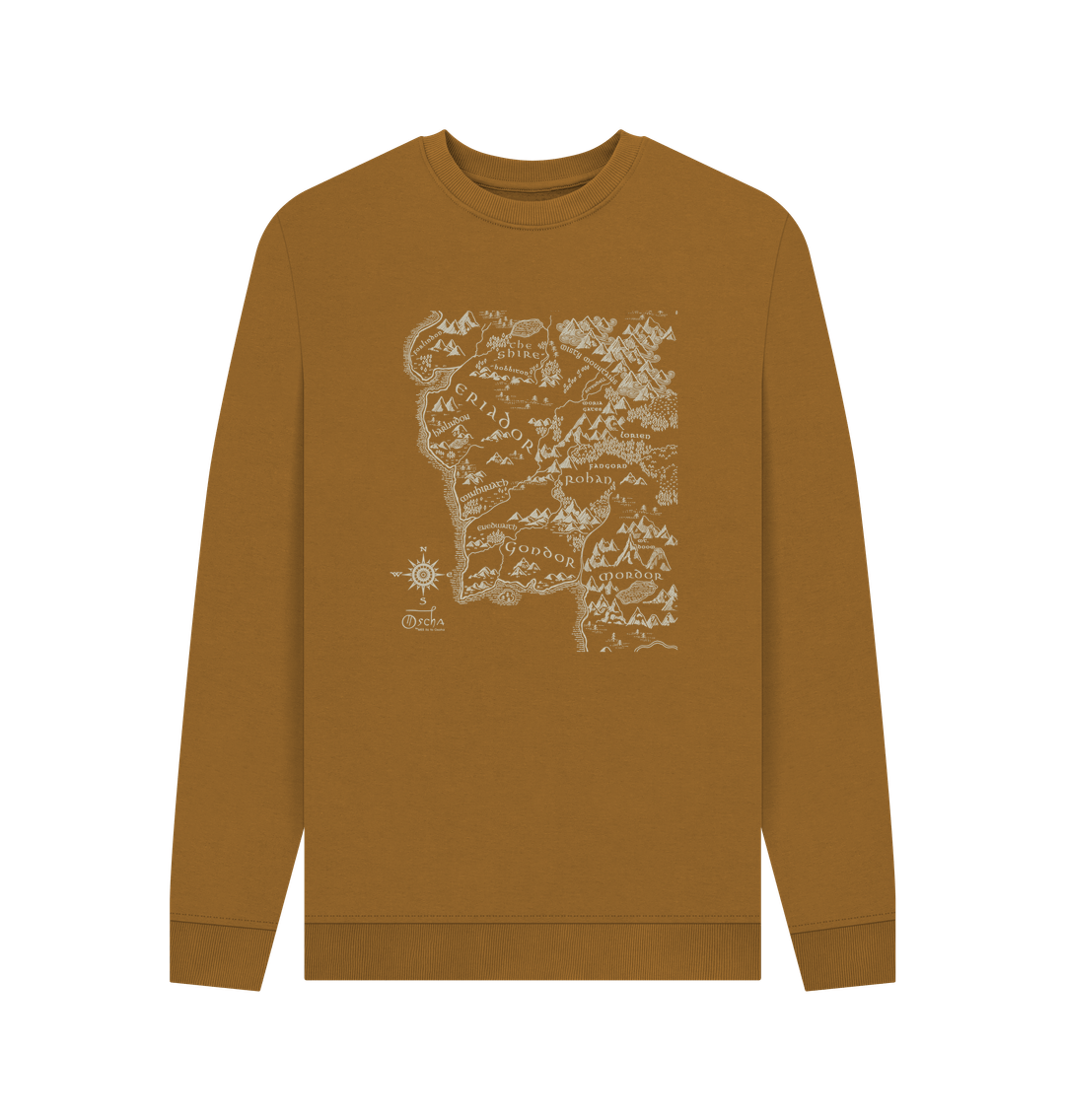 Brown Realm of MIDDLE-EARTH\u2122 Crew Neck Sweater