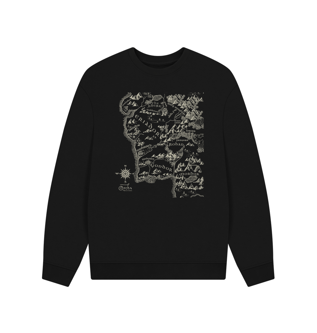 Black Realm of MIDDLE-EARTH\u2122 Oversized Sweatshirt