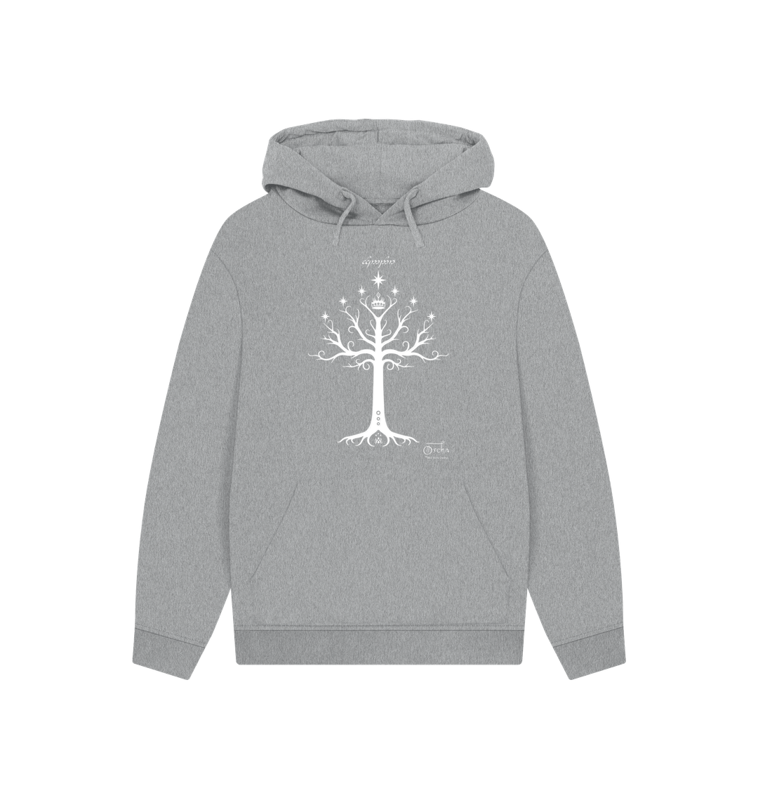 Athletic Grey Tree of GONDOR\u2122 Unisex Kangaroo Pocket Hoody