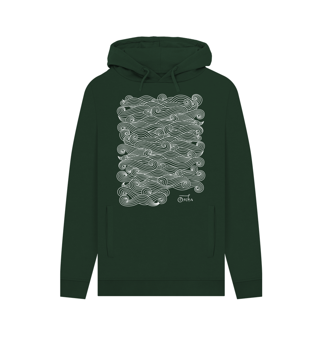 Evergreen Printed Hoody Front
