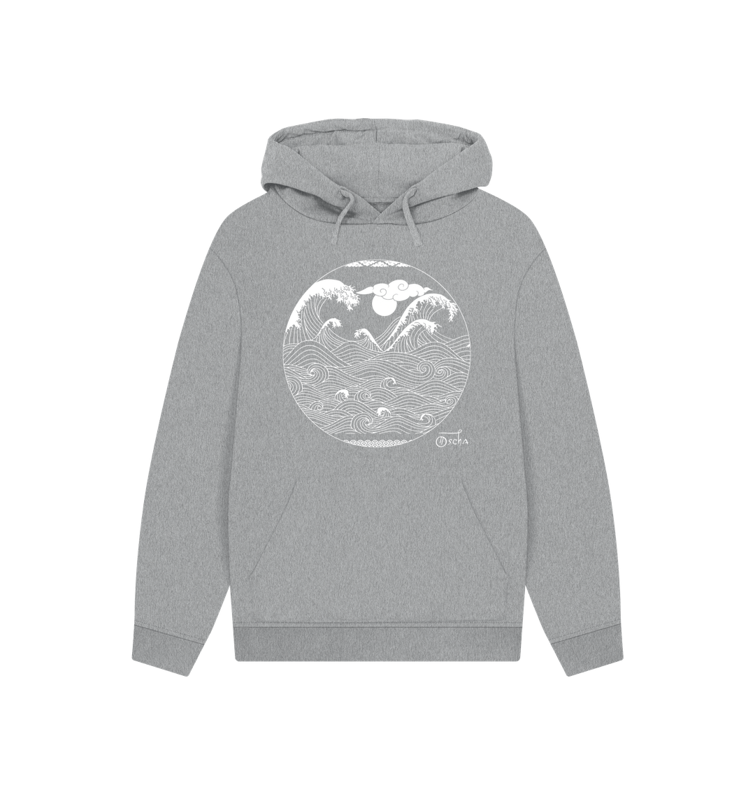 Athletic Grey Okinami Unisex Kangaroo Pocket Hoody