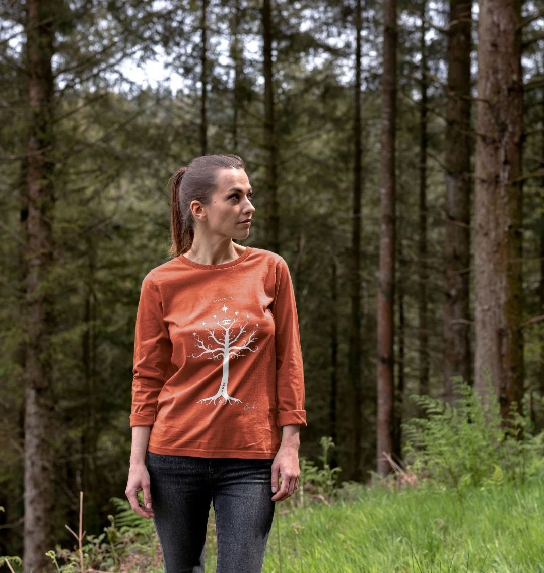 Tree of GONDOR™ Women's Long Sleeved T-Shirt