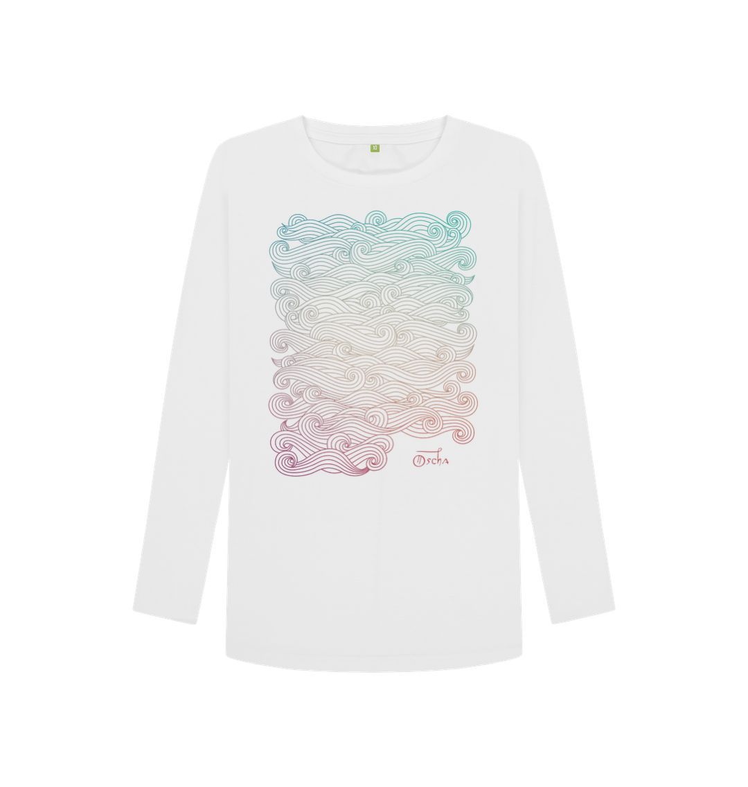 White Rei Women's Long Sleeved T-Shirt
