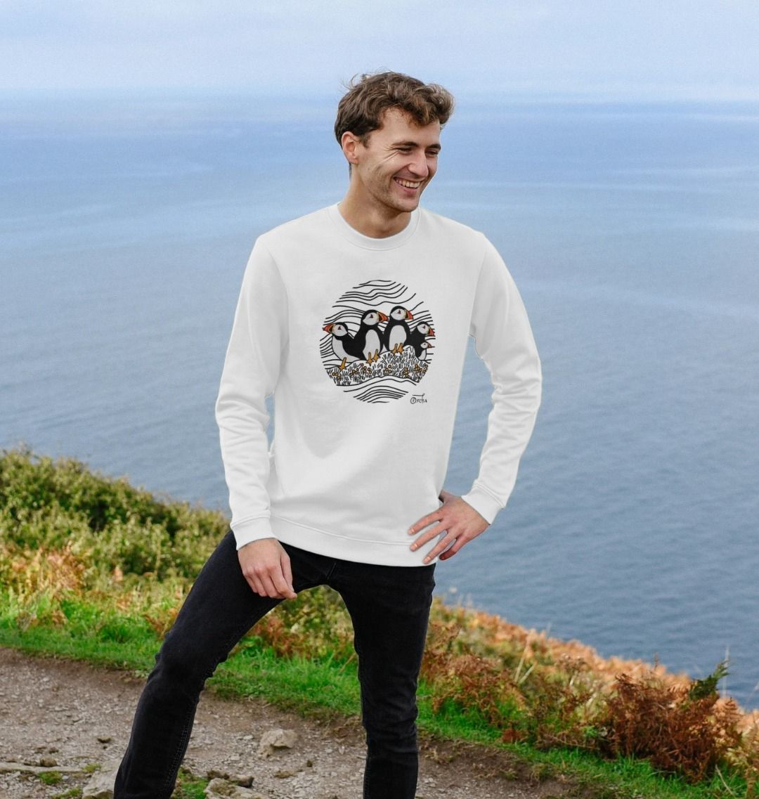 Puffins Circus Crew Neck Sweater