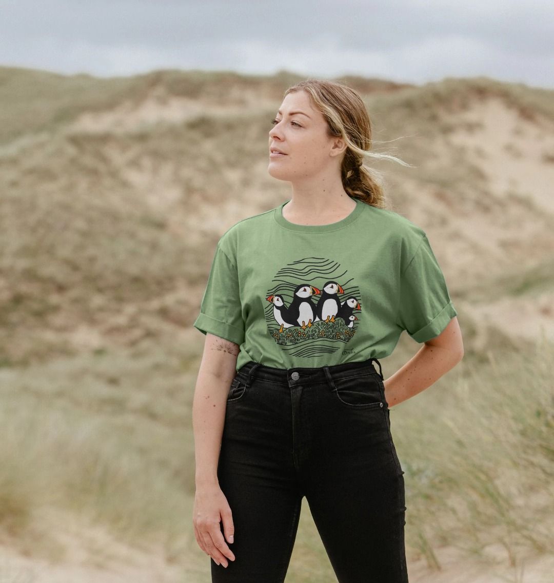 Puffins Circus Relaxed Fit T-shirt