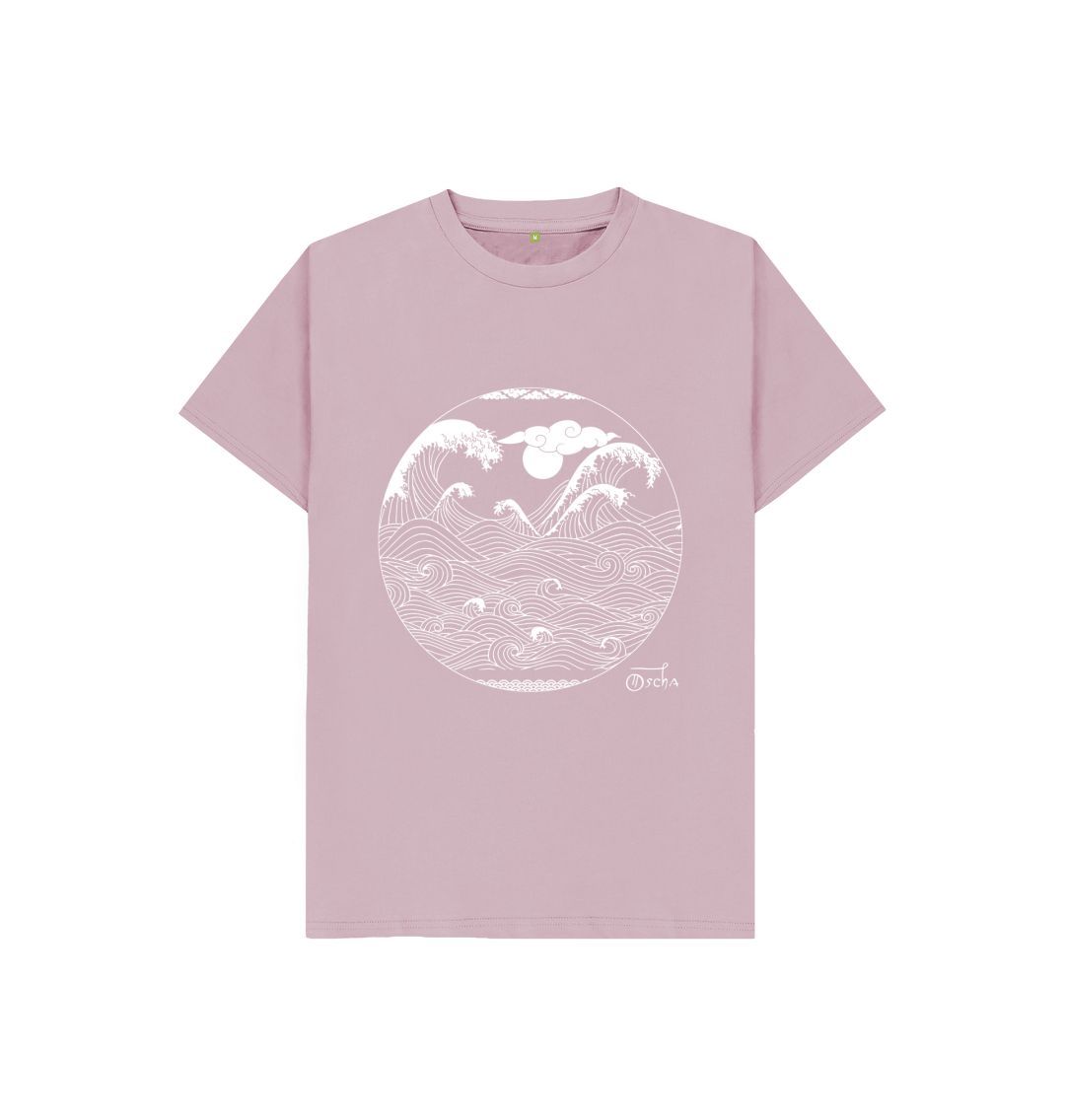 Mauve Okinami Kids Organic T-shirt