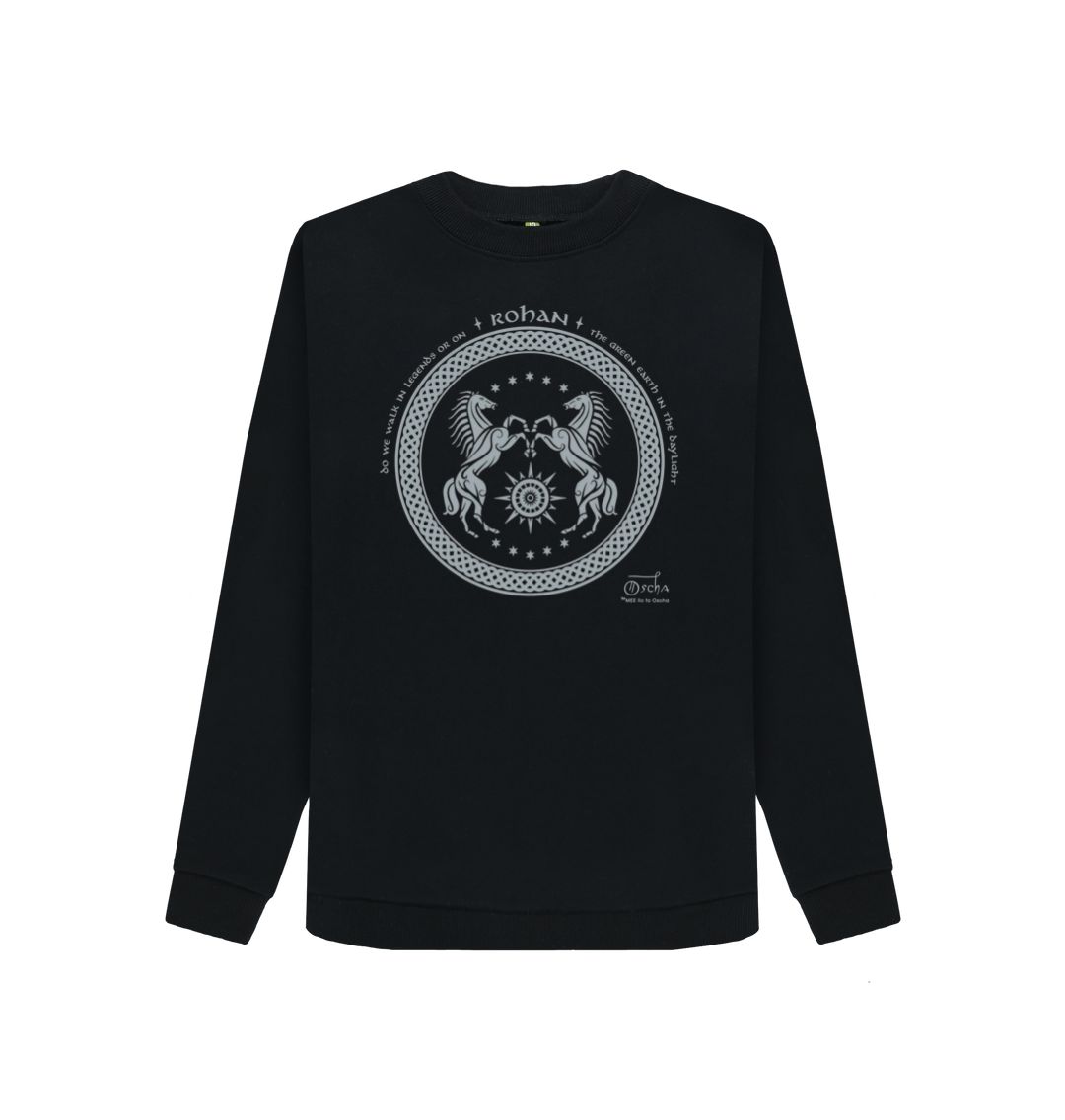Black ROHAN\u2122 Crew Neck Sweater
