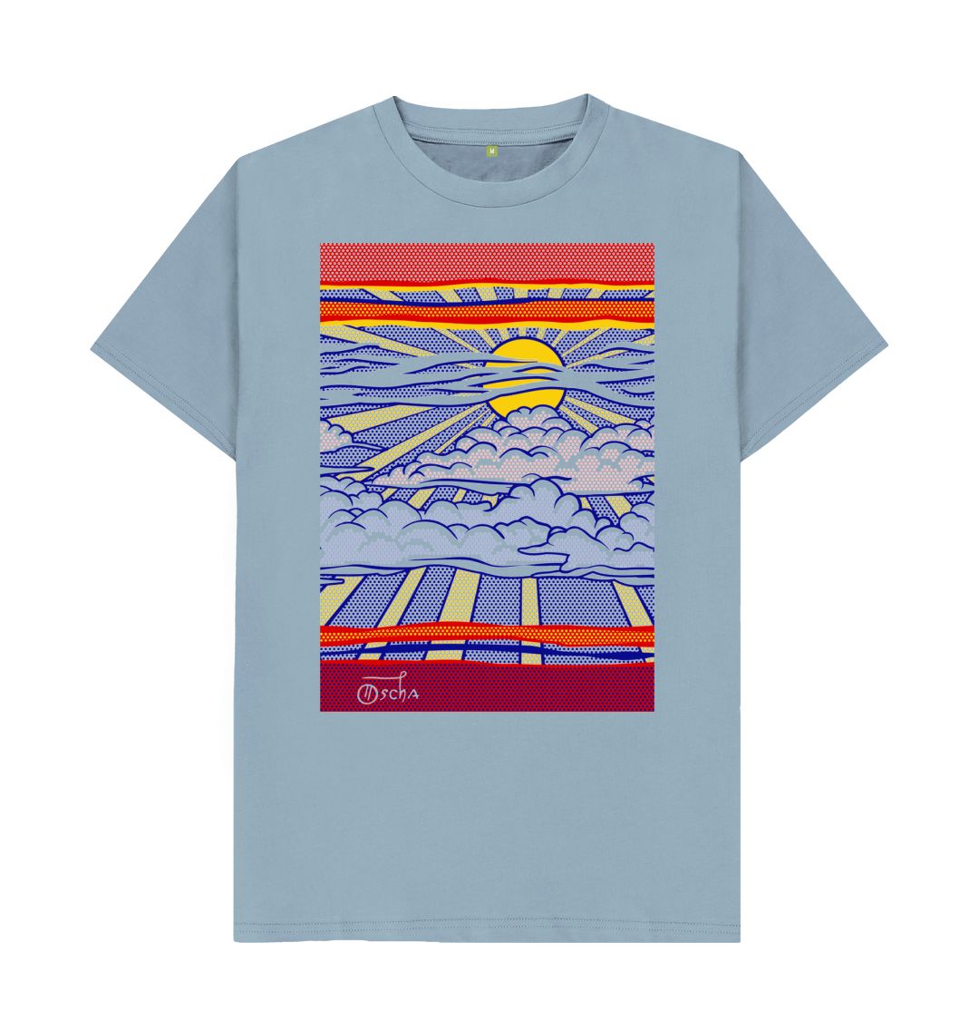Stone Blue Wish You Were Here T-shirt