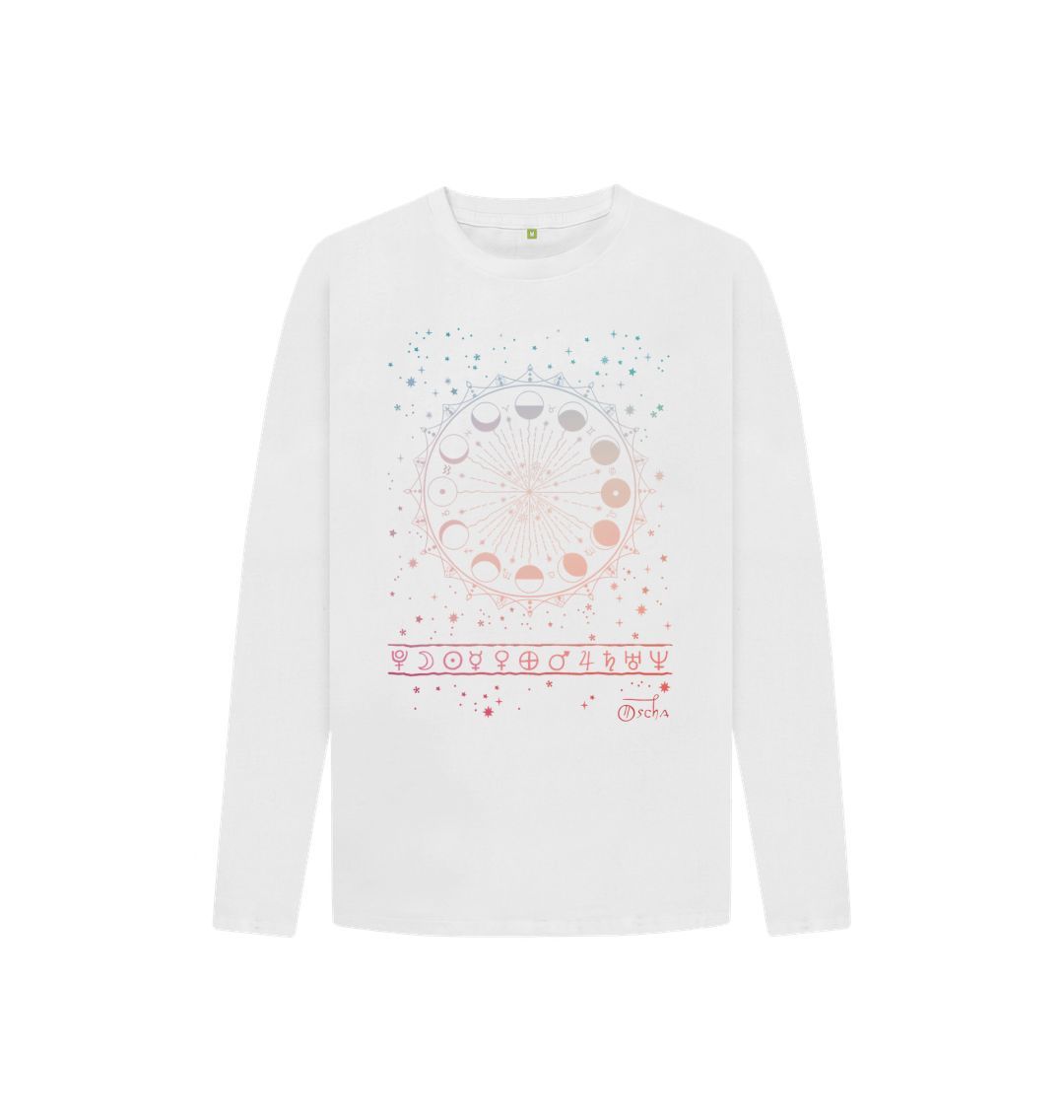 White Lunae Kids Long Sleeved T-shirt