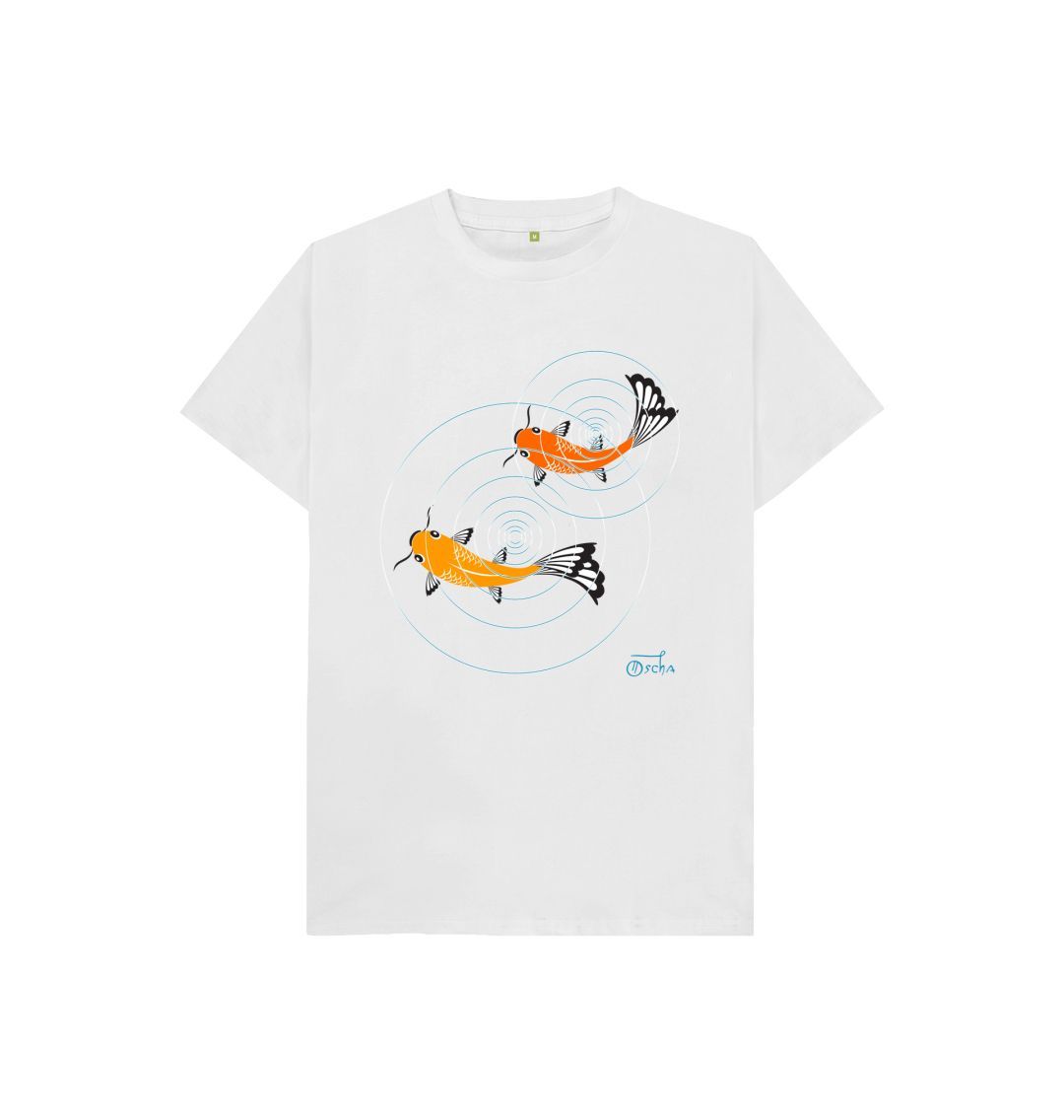 White Koi Kids T-shirt