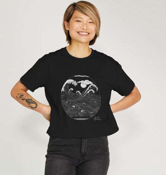 Okinami Boxy T-shirt