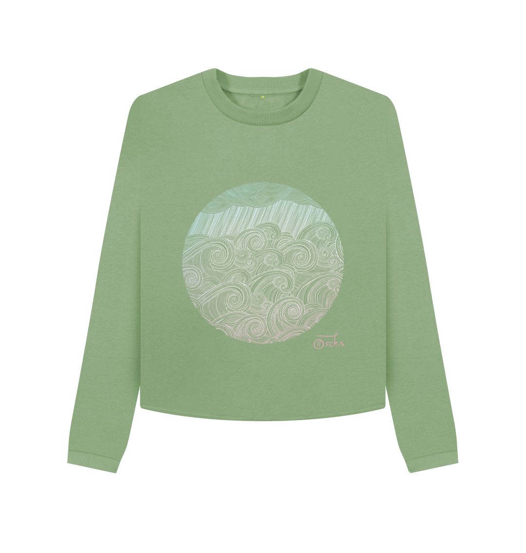 Sage Sea Salt Boxy Jumper