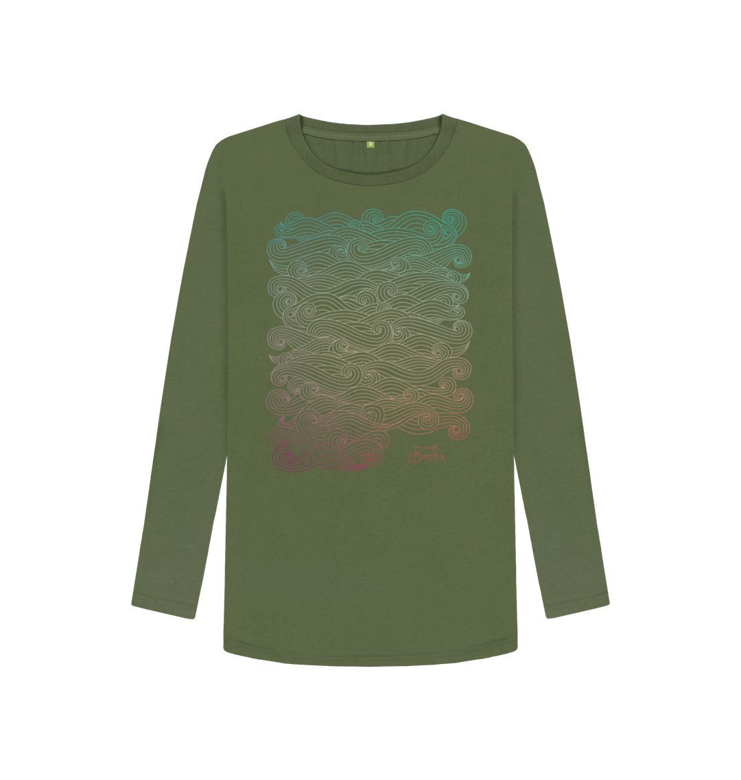 Khaki Rei Women's Long Sleeved T-Shirt