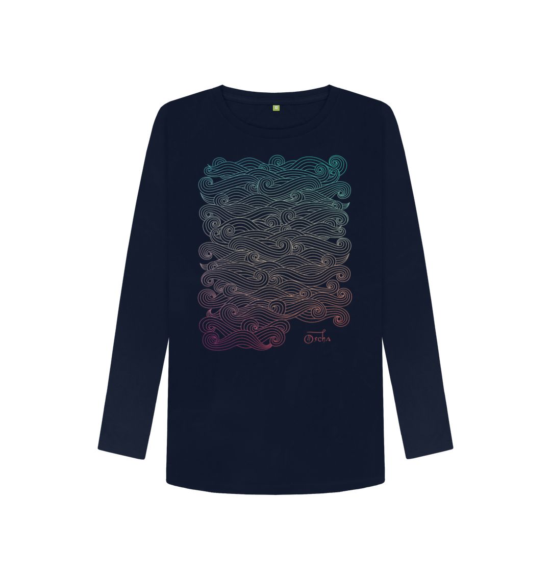 Navy Blue Rei Women's Long Sleeved T-Shirt