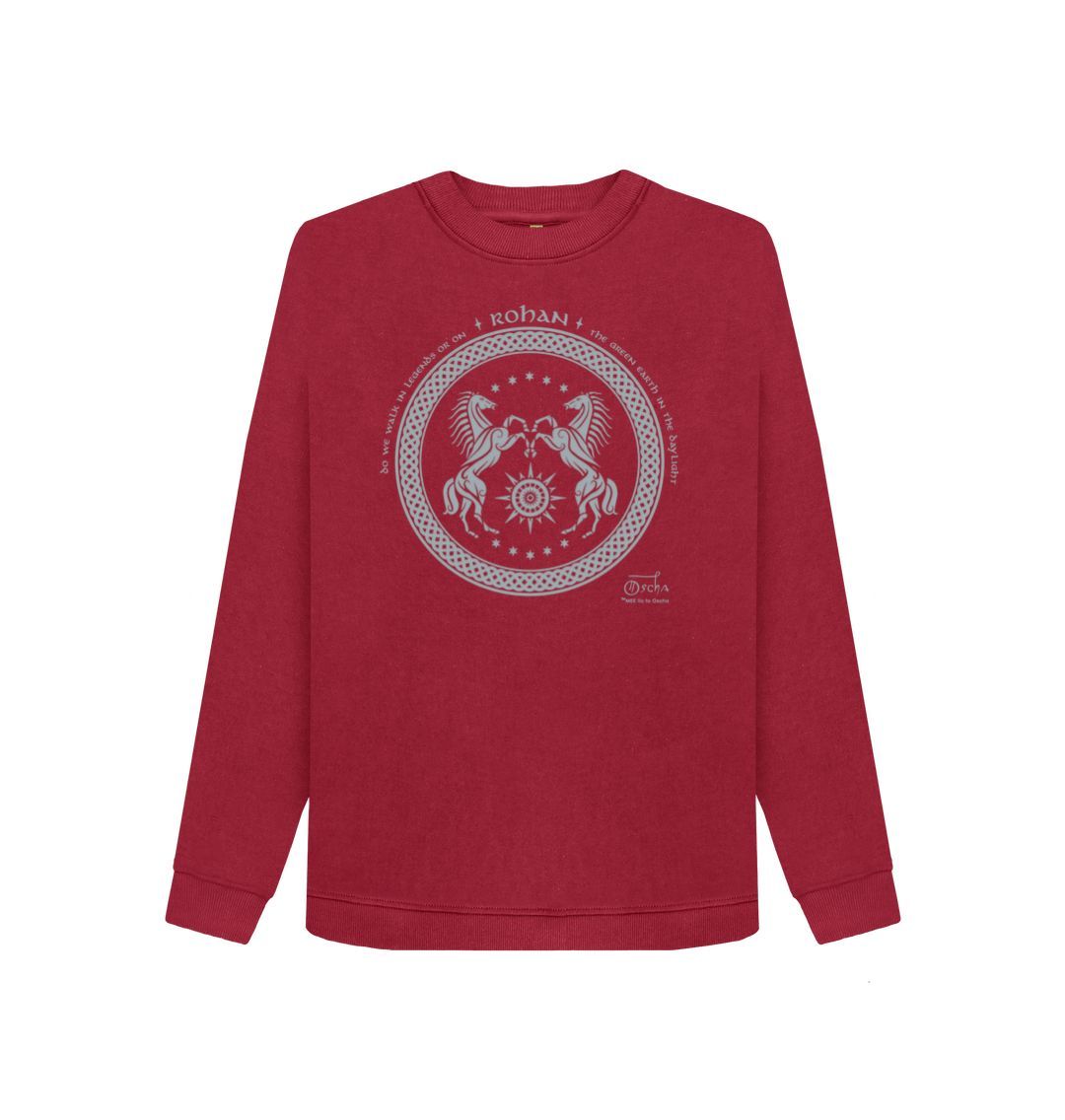 Cherry ROHAN\u2122 Crew Neck Sweater