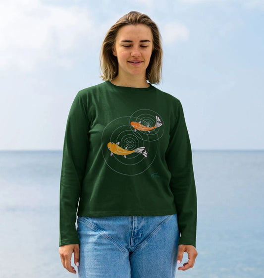 Koi Women's Heavyweight Long Sleeve T-Shirt