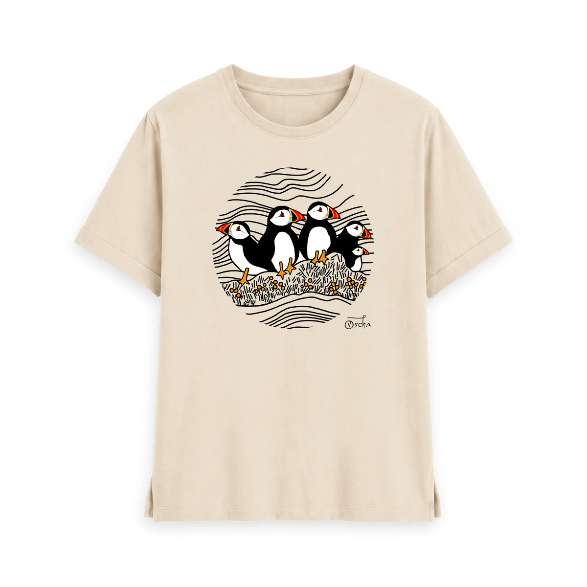 Oat Printed T-shirt Front
