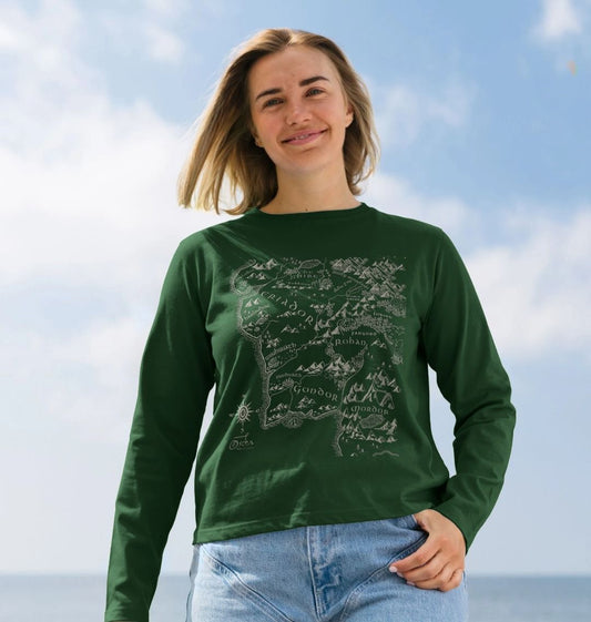 Realm of MIDDLE-EARTH™ Women's Heavyweight Long Sleeve T-Shirt