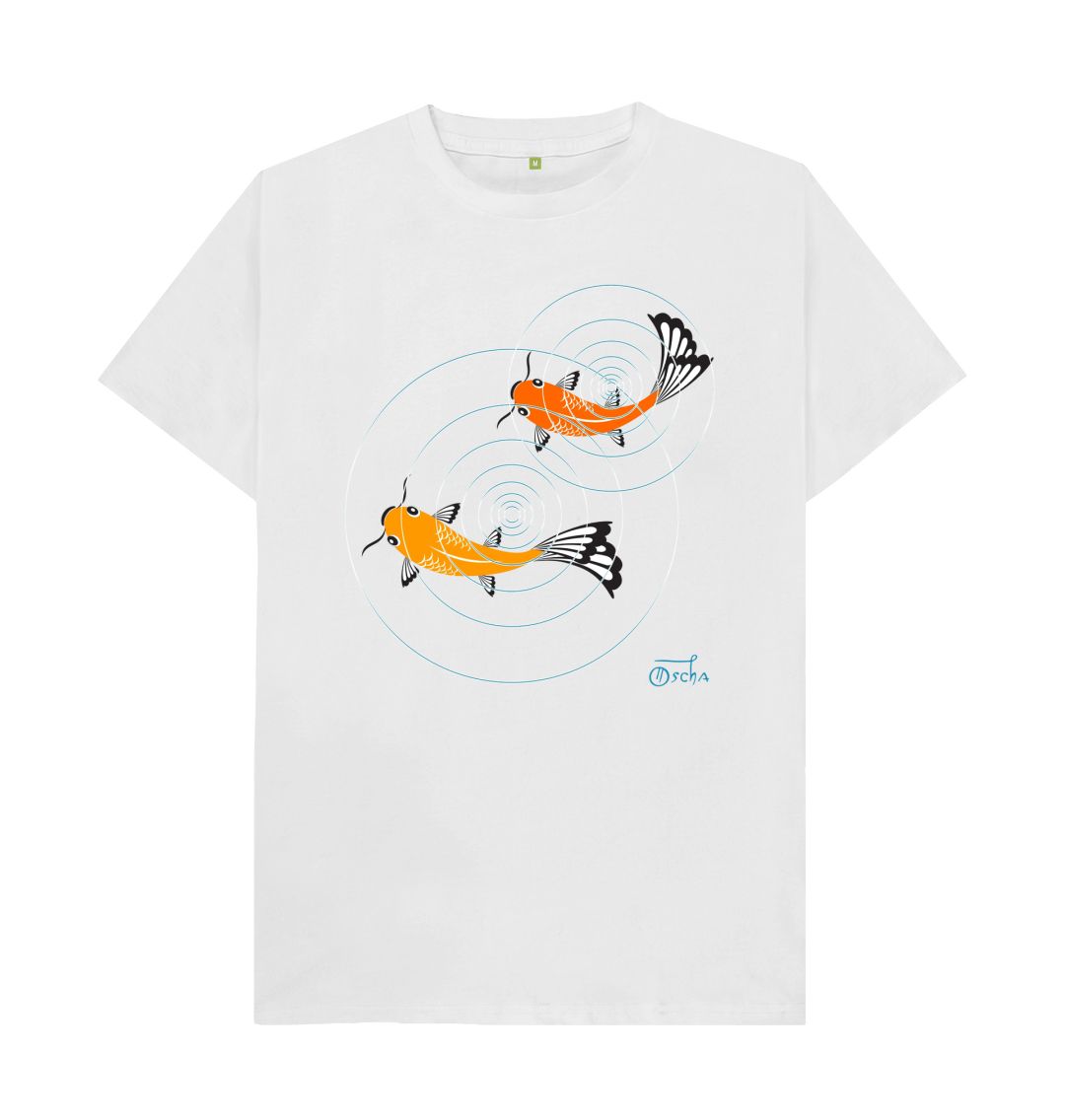 White T-Shirt XL – Khoi Fish